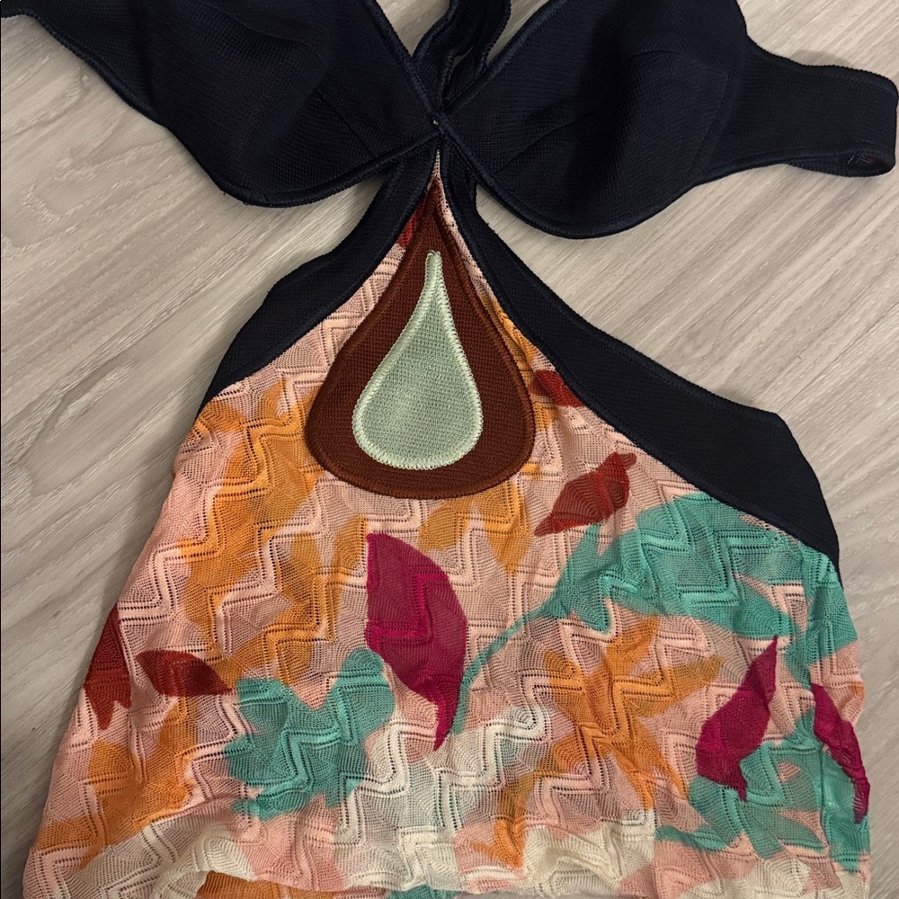 MISSONI Halter Top with Cutout - Picture 4 of 4